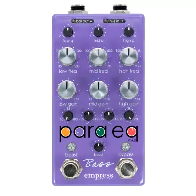 Empress Effects - ParaEq Bass Pedal