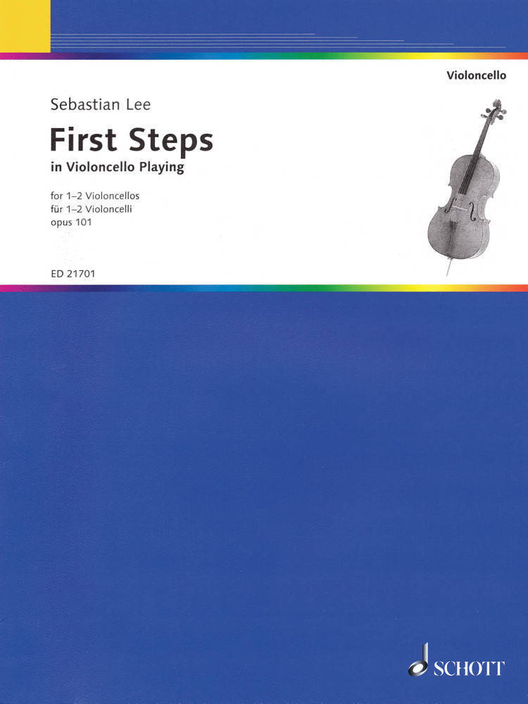 First Steps in Violoncello Playing, Op. 101 - Lee - Cello Duets