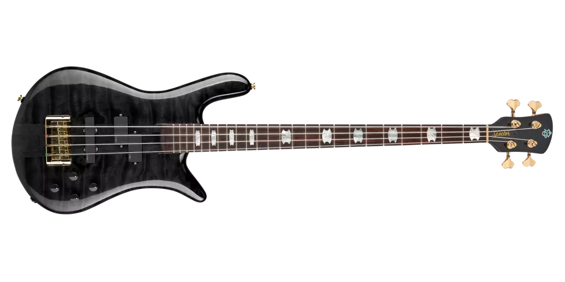 Doug Wimbish Euro 4 Signature Bass Guitar - Black Stain Gloss