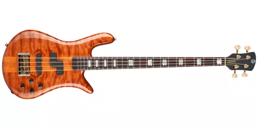 Spector Bass - Doug Wimbish Euro 4 Signature Bass Guitar - Amber Stain Gloss