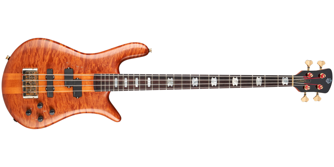 Doug Wimbish Euro 4 Signature Bass Guitar - Amber Gloss Relic