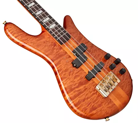 Doug Wimbish Euro 4 Signature Bass Guitar - Amber Gloss Relic