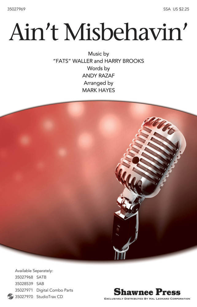 Ain\'t Misbehavin\' - Hayes - SSA