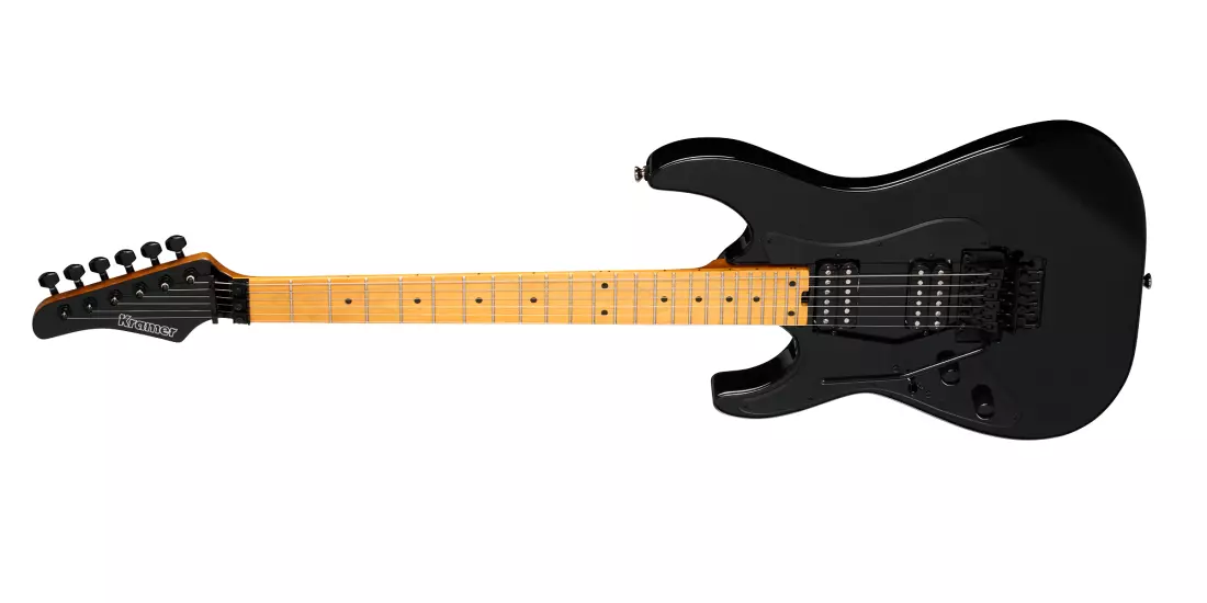 Volante HHFR Electric Guitar with Gigbag - Intruder Black (Left Handed)