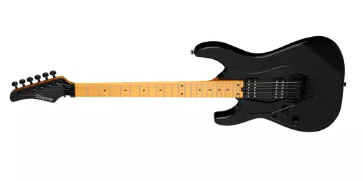 Volante HHFR Electric Guitar with Gigbag - Intruder Black (Left Handed)
