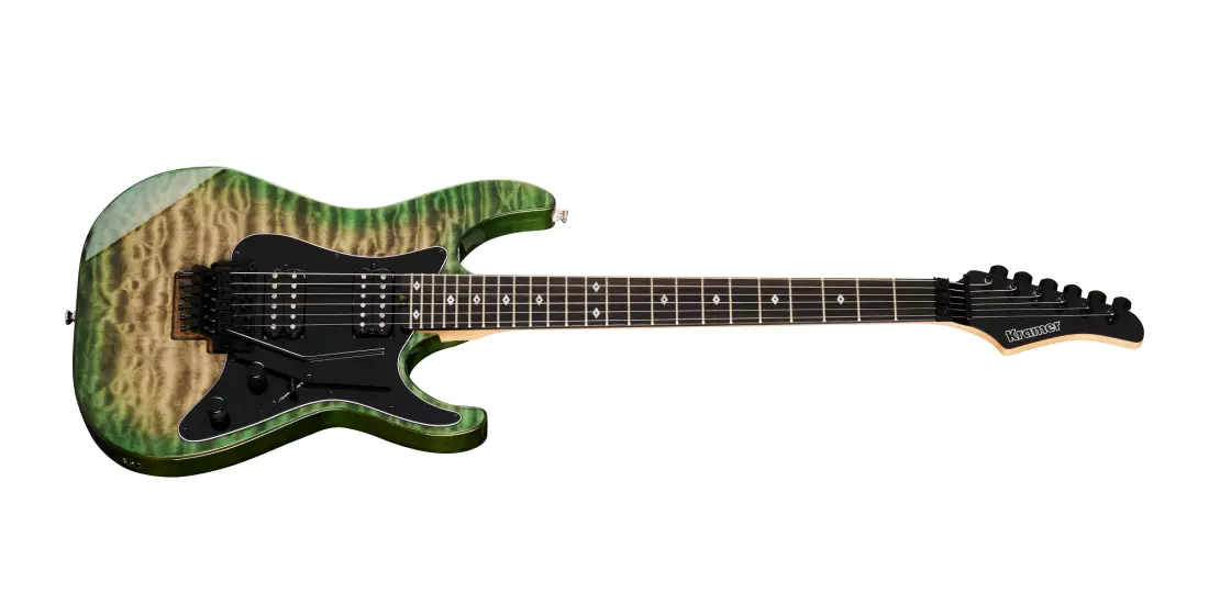 Volante Quilt HHFR Electric Guitar with Gigbag - Ultramarine Burst