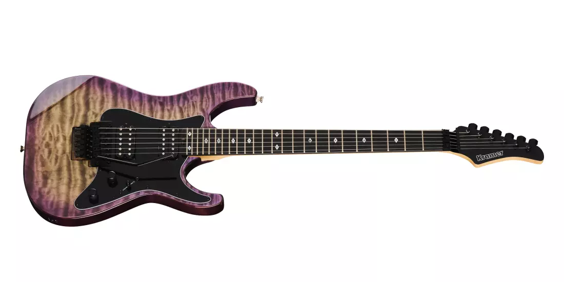 Volante Quilt HHFR Electric Guitar with Gigbag - Ultraviolet Burst