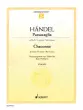 Schott - Passacaglia in G Minor and Chaconne in D Minor - Handel\/Hermann - Piano - Sheet Music