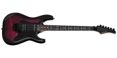 Kramer - Volante Quilt HSFR Electric Guitar with Gigbag - Magenta Burst