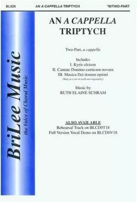 An A Cappella Triptych - Schram - 2pt