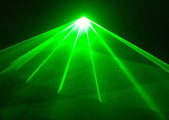 30mW Green Scanning Laser Effect w/Remote