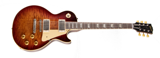 Light Aged 1959 Les Paul Standard Reissue Electric Guitar with Hardshell Case - Whiskey Burst