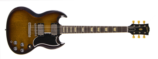 Gibson Custom Shop - Light Aged 1961 Les Paul SG Standard Reissue Electric Guitar with Hardshell Case - TV Yellow Jacket Burst