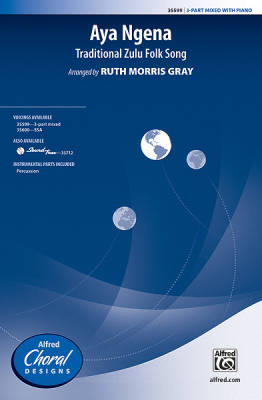Alfred Publishing - Aya Ngena - Zulu/Gray - 3pt Mixed