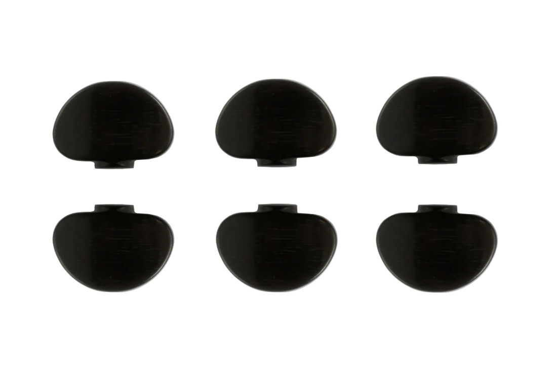 Large Button Set for Grover Tuners -  Ebony