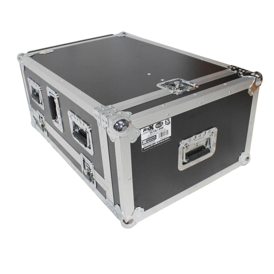 Flight Case for Yamaha QL1 Console with Doghouse compartment and Caster wheels