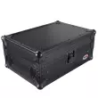 ProX - Road Case With Laptop Shelf for Rane Seventy-Two 72 and Rane Seventy - Black on Black