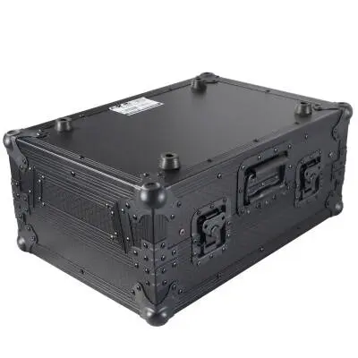 Road Case With Laptop Shelf for Rane Seventy-Two 72 and Rane Seventy - Black on Black