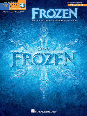 Hal Leonard - Frozen: Pro Vocal Mixed Edition Volume 12 - Lopez/Anderson-Lopez  - Book/On-line Audio