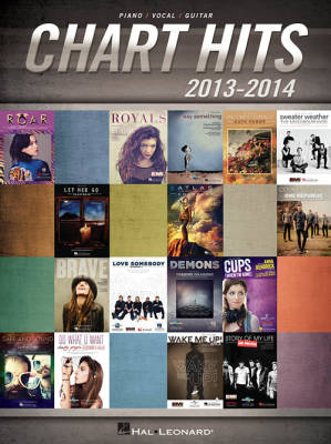 Hal Leonard - Chart Hits Of 2013-2014 - Piano/Vocal/Guitar - Book