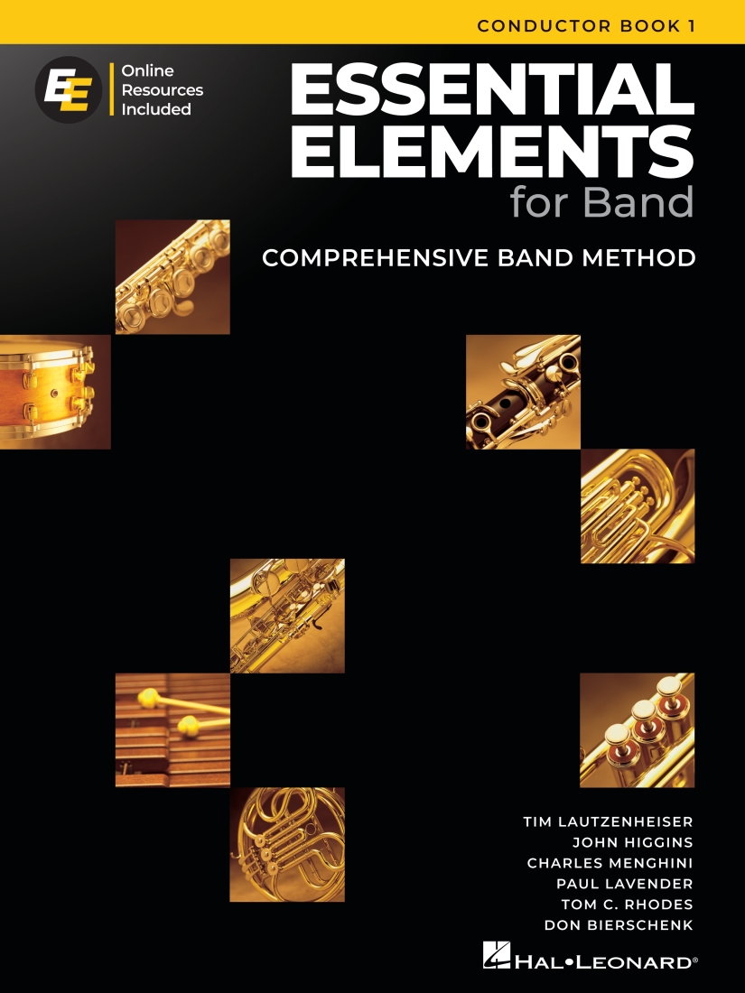 Essential Elements for Band, Book 1 with EEi (2025) - Conductor - Book/Media Online
