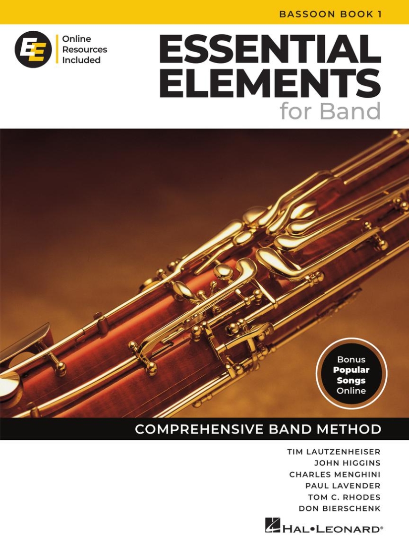 Essential Elements for Band, Book 1 with EEi (2025) - Bassoon - Book/Media Online