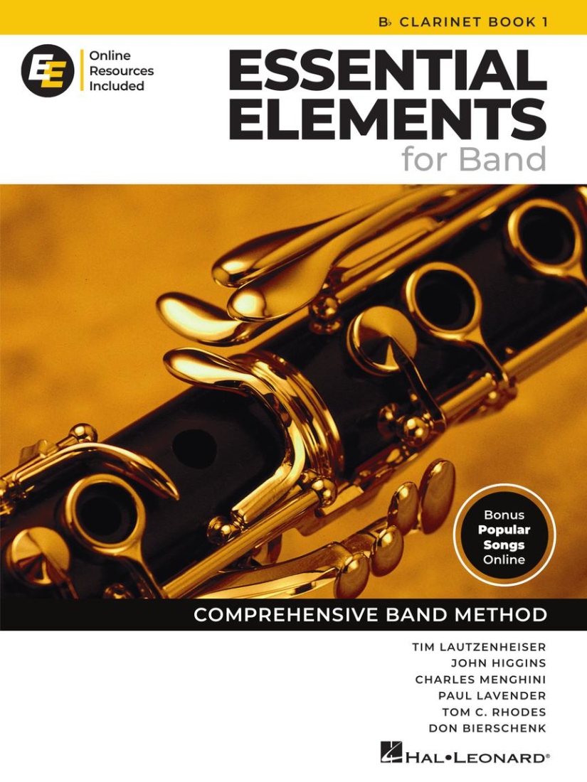 Essential Elements for Band, Book 1 with EEi (2025) - Bb Clarinet - Book/Media Online