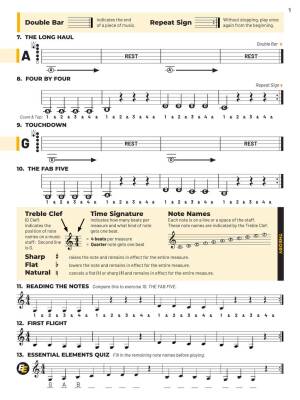 Essential Elements for Band, Book 1 with EEi (2025) - Eb Alto Clarinet - Book/Media Online