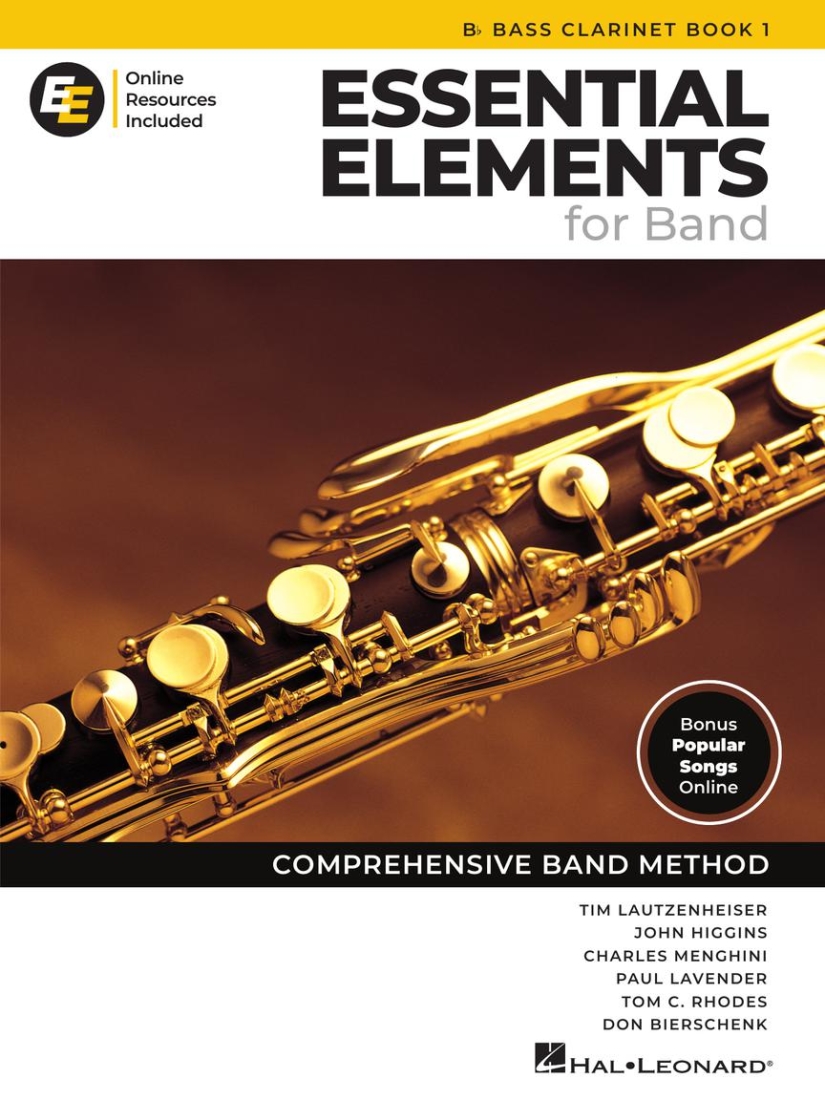 Essential Elements for Band, Book 1 with EEi (2025) - Bb Bass Clarinet - Book/Media Online