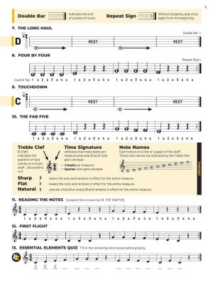 Essential Elements for Band, Book 1 with EEi (2025) - Bb Bass Clarinet - Book/Media Online