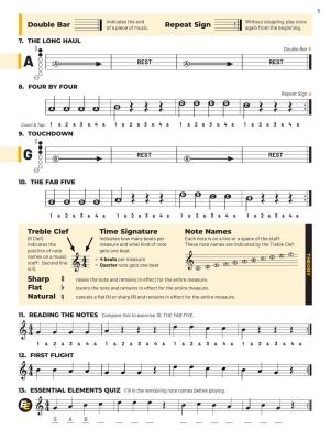 Essential Elements for Band, Book 1 with EEi (2025) - Eb Alto Saxophone - Book/Media Online