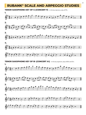 Essential Elements for Band, Book 1 with EEi (2025) - Bb Tenor Saxophone - Book/Media Online