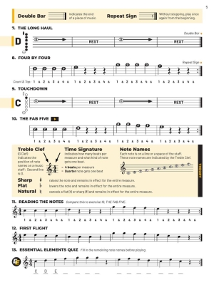 Essential Elements for Band, Book 1 with EEi (2025) - Bb Tenor Saxophone - Book/Media Online
