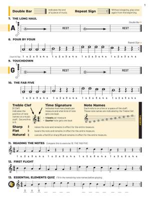 Essential Elements for Band, Book 1 with EEi (2025) - Eb Baritone Saxophone - Book/Media Online