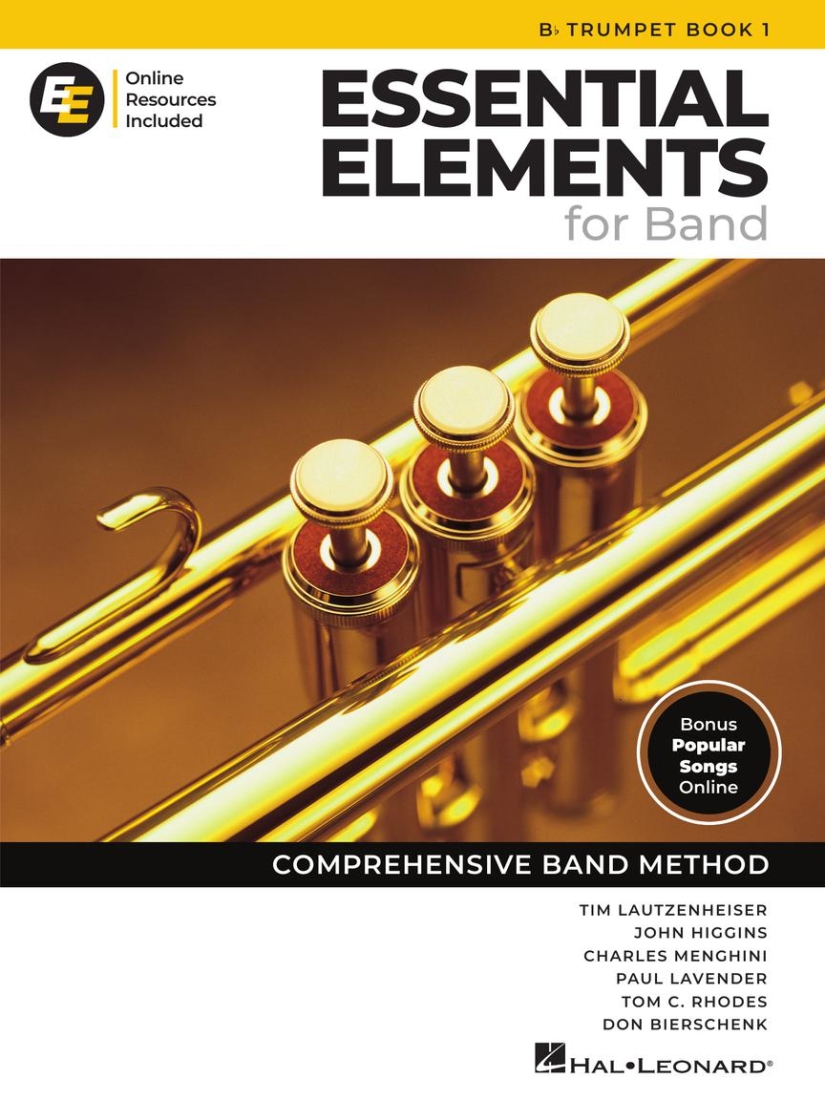 Essential Elements for Band, Book 1 with EEi (2025) - Bb Trumpet - Book/Media Online