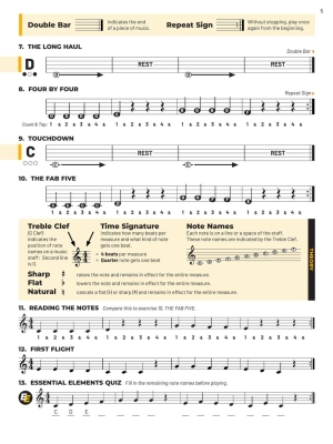 Essential Elements for Band, Book 1 with EEi (2025) - Bb Trumpet - Book/Media Online
