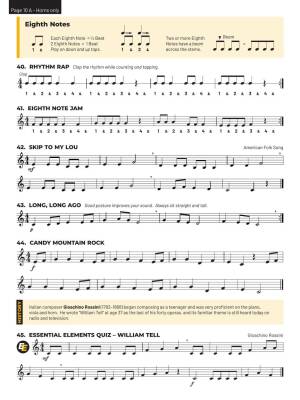 Essential Elements for Band, Book 1 with EEi (2025) - F Horn - Book/Media Online