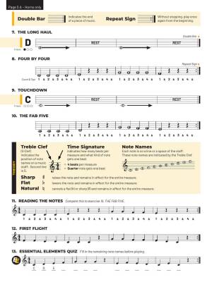 Essential Elements for Band, Book 1 with EEi (2025) - F Horn - Book/Media Online