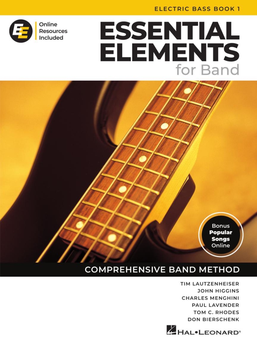 Essential Elements for Band, Book 1 with EEi (2025) - Electric Bass - Book/Media Online