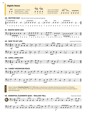 Essential Elements for Band, Book 1 with EEi (2025) - Electric Bass - Book/Media Online