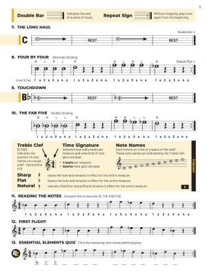 Essential Elements for Band, Book 1 with EEi (2025) - Percussion/Keyboard Percussion - Book/Media Online
