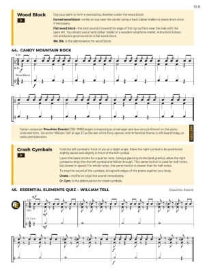 Essential Elements for Band, Book 1 with EEi (2025) - Percussion/Keyboard Percussion - Book/Media Online