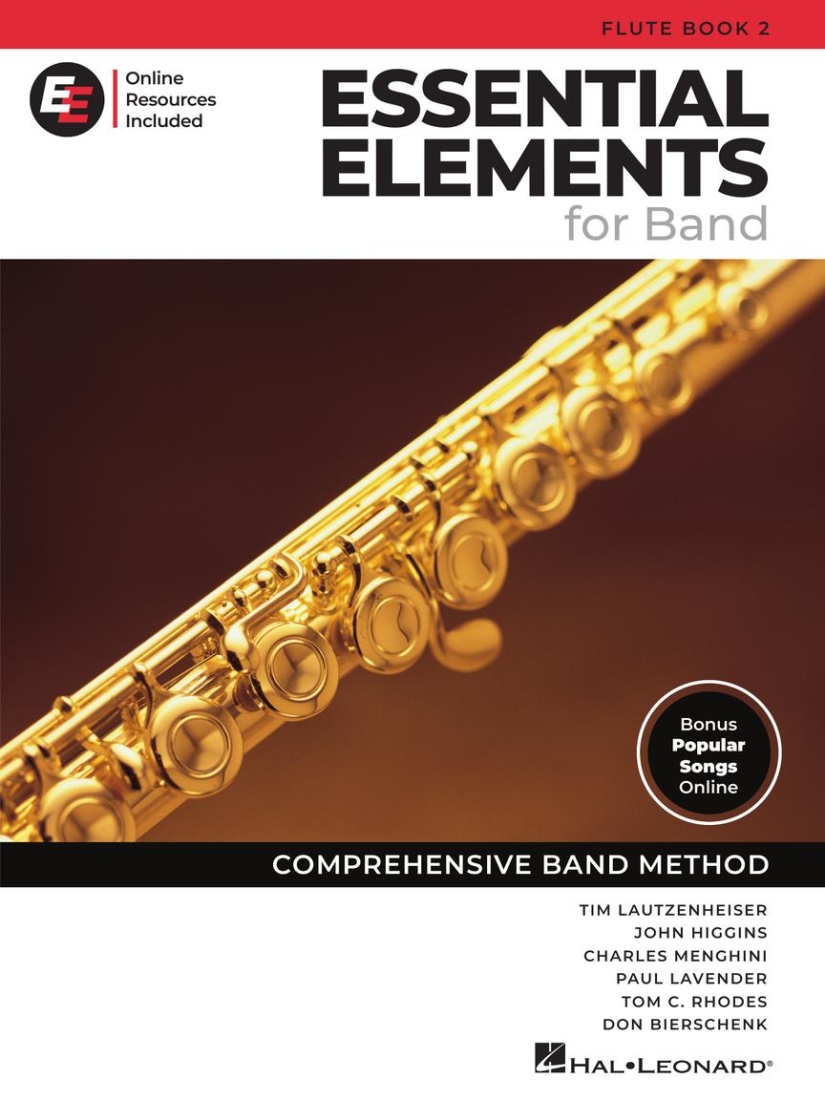 Essential Elements for Band, Book 2 with EEi (2025) - Flute - Book/Media Online
