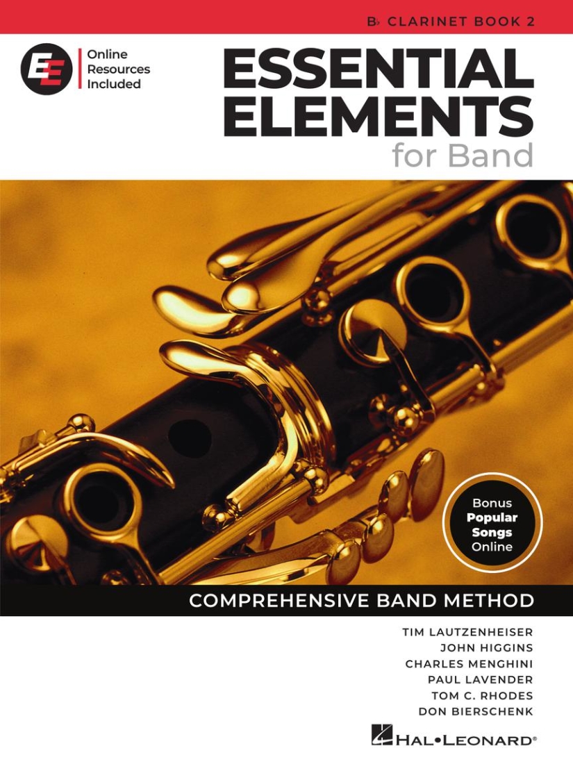 Essential Elements for Band, Book 2 with EEi (2025) - Bb Clarinet - Book/Media Online