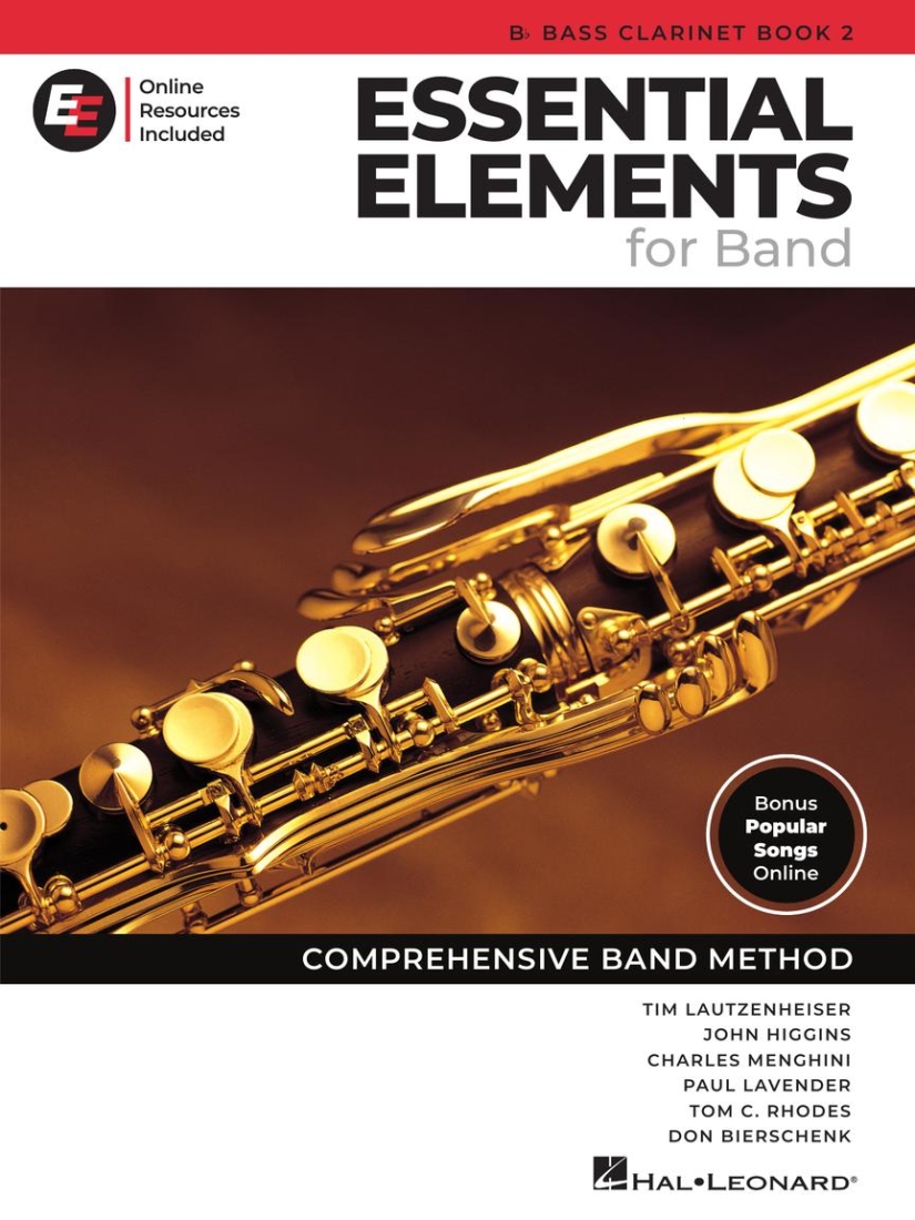 Essential Elements for Band, Book 2 with EEi (2025) - Bb Bass Clarinet - Book/Media Online