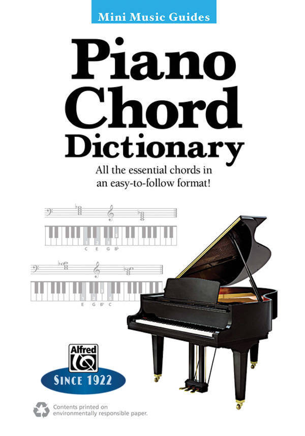 Mini Music Guides: Piano Chord Dictionary - Book