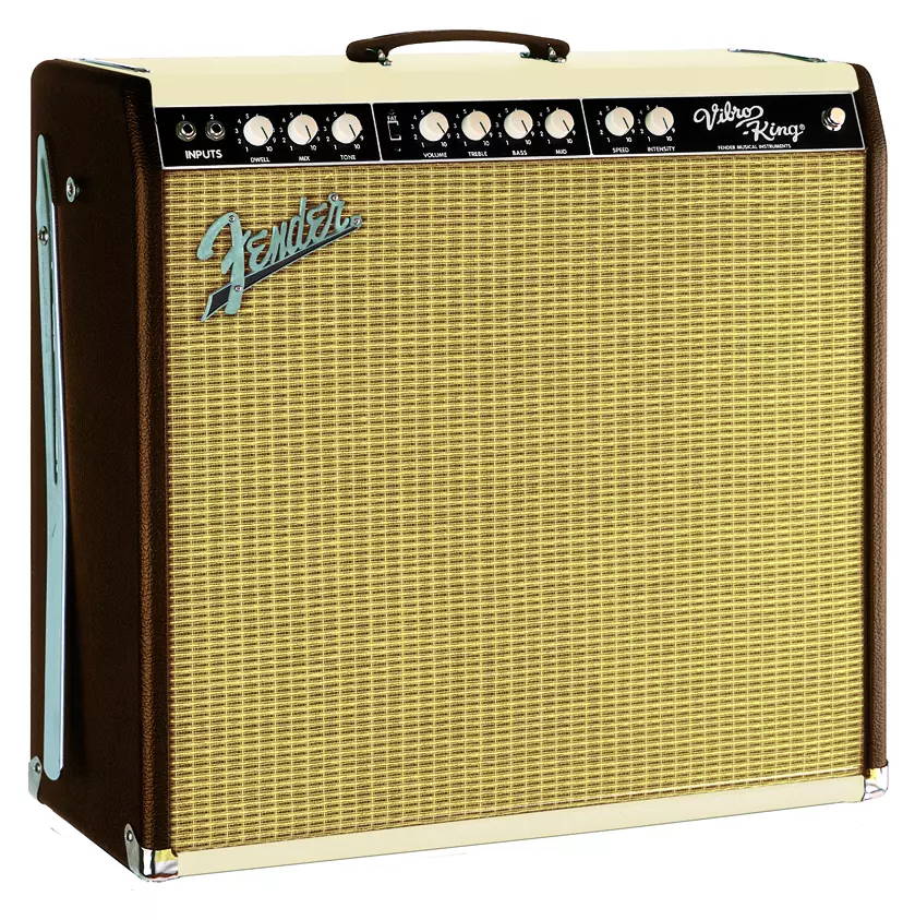 FSR Vibro King Custom Amplifier - 2-Tone Chocolate/Cream