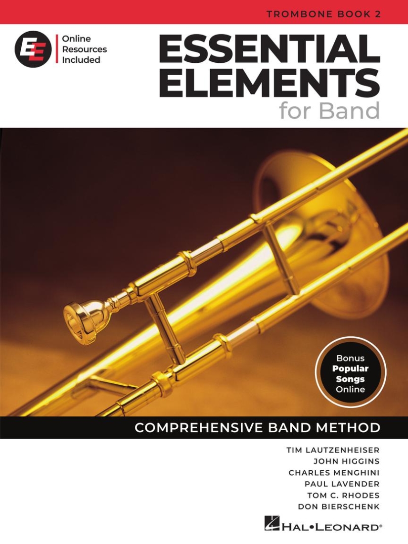 Essential Elements for Band, Book 2 with EEi (2025) - Trombone - Book/Media Online