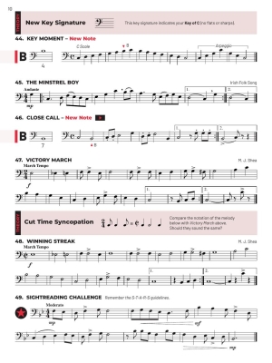 Essential Elements for Band, Book 2 with EEi (2025) - Trombone - Book/Media Online