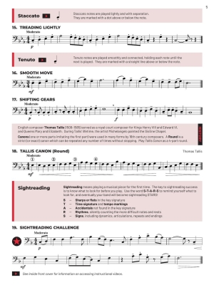 Essential Elements for Band, Book 2 with EEi (2025) - Trombone - Book/Media Online